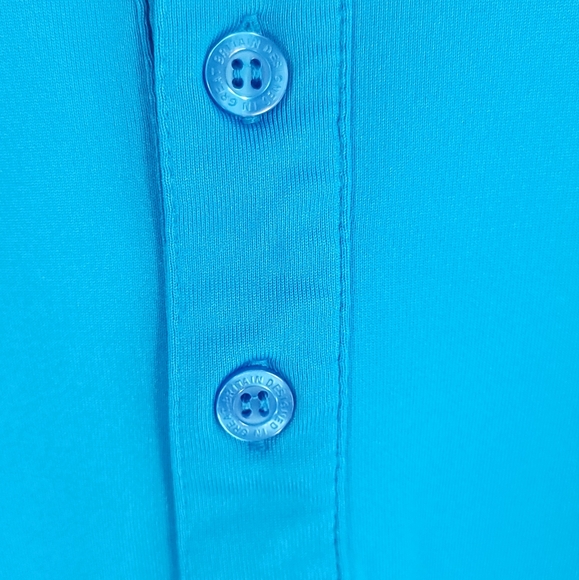 IJP Golf Polo Shirt Men's XL Blue Design by Ian Poulter Distressed - Picture 3 of 9